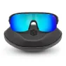 Siroko K3 Triathlon Solbriller, Black, Blue Mirror/CAT3