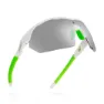 Siroko K3s Foto Kromatiske Solbriller, White, Photocromatic Green Mirror