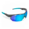 Siroko K3s London Solbriller, Grey, Blue Mirror/CAT3