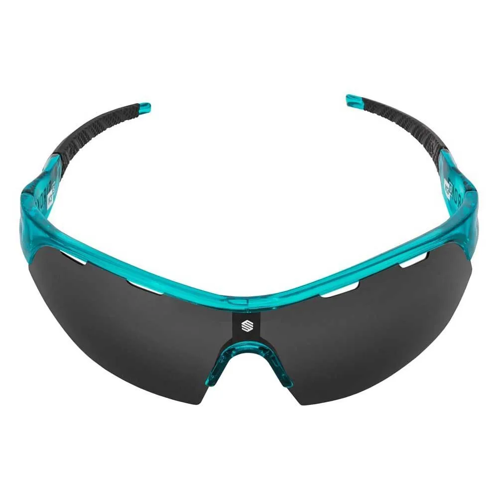 Siroko K3s Singletrack Polariserte Solbriller, Clear turquoise, Black/CAT3 Siroko K3s Singletrack Polariserte Solbriller, Clear turquoise, Black/CAT3