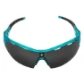 Siroko K3s Singletrack Polariserte Solbriller, Clear turquoise, Black/CAT3