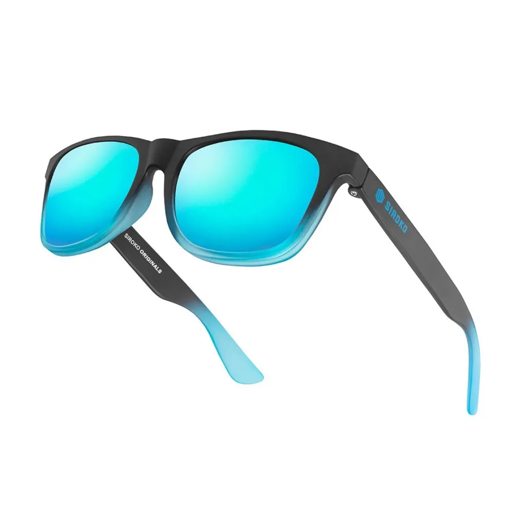 Siroko K3s Wanaka Polariserte Solbriller, Black / blue, Light Blue Mirror Siroko K3s Wanaka Polariserte Solbriller, Black / blue, Light Blue Mirror
