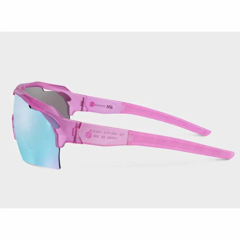 Siroko K4 Srx Audax Solbriller, Pink / blue, Blue/CAT3 Siroko K4 Srx Audax Solbriller, Pink / blue, Blue/CAT3