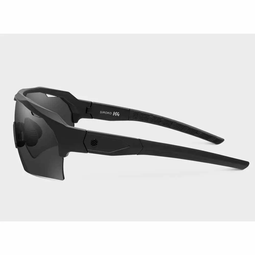 Siroko K4 Srx Blackmountain Solbriller, Black, Black/CAT3 Siroko K4 Srx Blackmountain Solbriller, Black, Black/CAT3