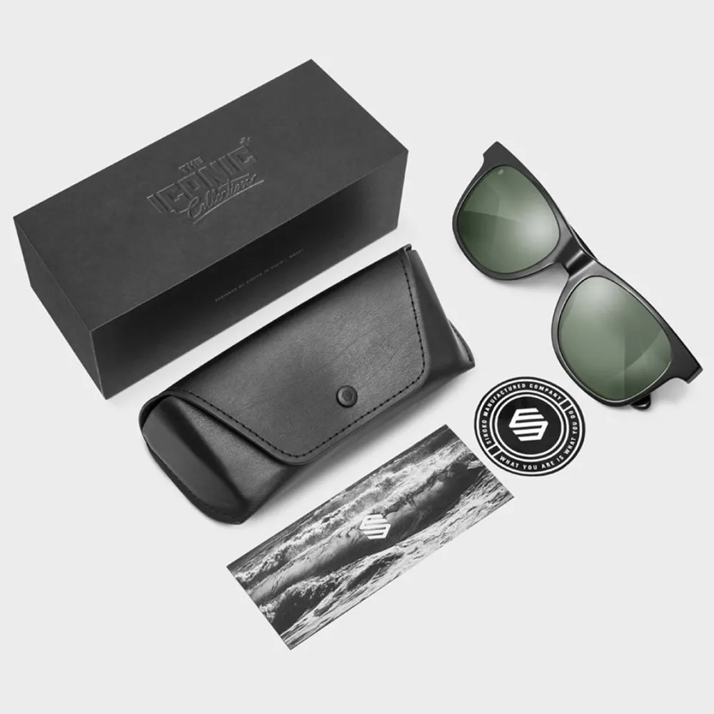 Siroko Kyoto Solbriller, Black, Black Mirror/CAT3