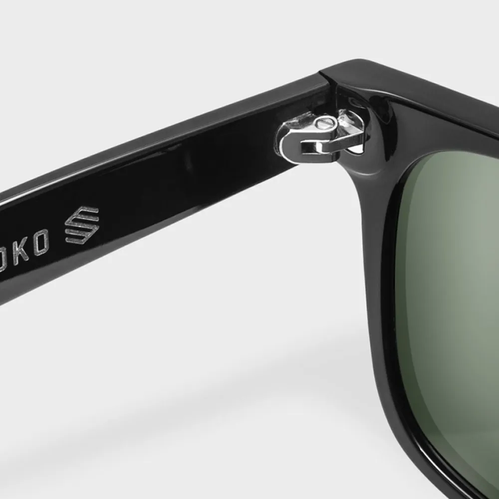 Siroko Kyoto Solbriller, Black, Black Mirror/CAT3
