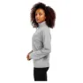 Siroko Limestone Fleecejakke Med Halv Glidelås, Pearl grey