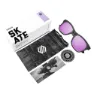 Siroko Los Lances Polariserte Solbriller, Black, Purple/CAT3