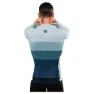 Siroko M2 Focus Langermet Trøye, Blue / grey / white, XL