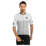 Siroko M2 Granfondo Kort Ermet Trøye, White / grey