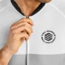 Siroko M2 Granfondo Kort Ermet Trøye, White / grey
