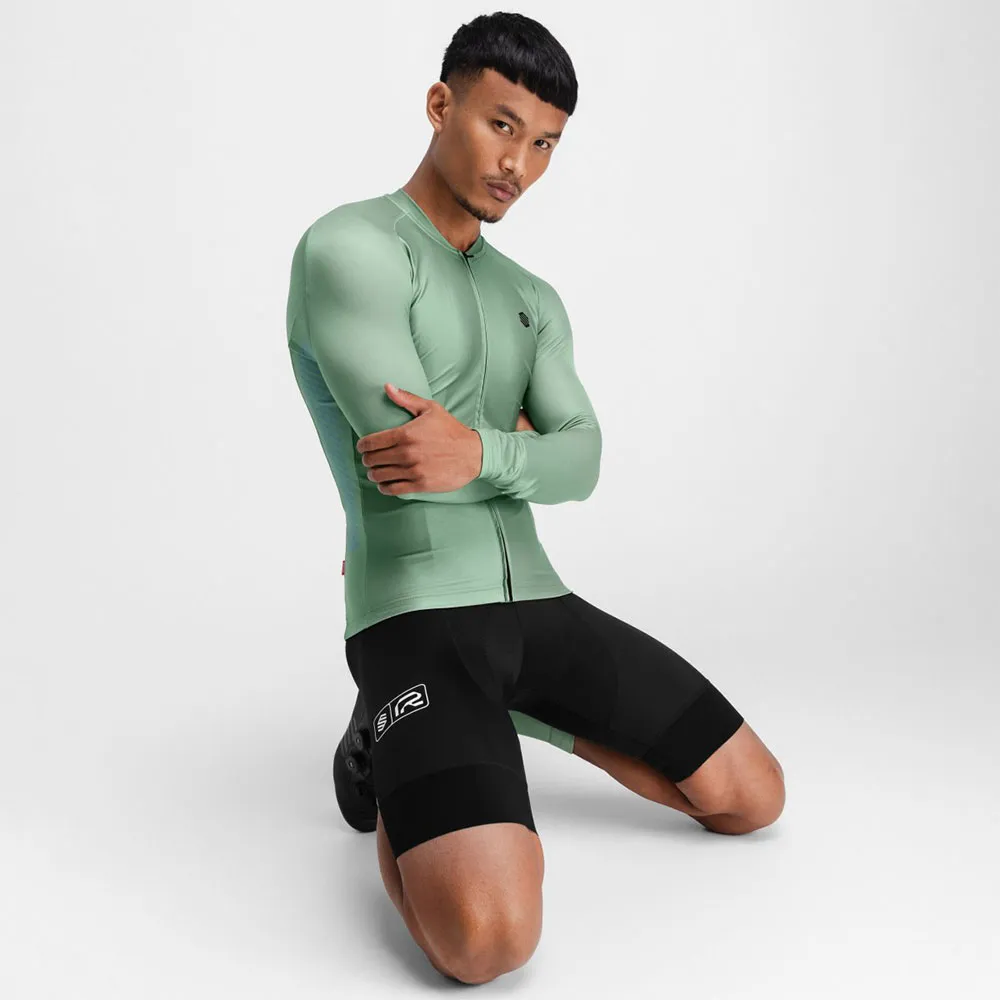 Siroko M2 Snakebite Langermet Trøye, Green, S