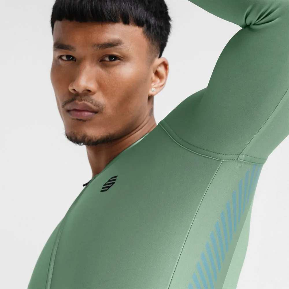 Siroko M2 Snakebite Langermet Trøye, Green, S
