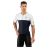 Siroko M2 Superclass Kort Ermet Trøye, White / blue
