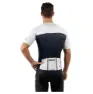Siroko M2 Superclass Kort Ermet Trøye, White / blue