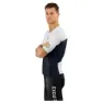 Siroko M2 Superclass Kort Ermet Trøye, White / blue