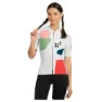 Siroko M2 Tulpen Kort Ermet Trøye, White / coral, M