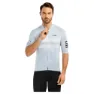 Siroko M3 Bealach Kort Ermet Trøye, Light blue / white, XL