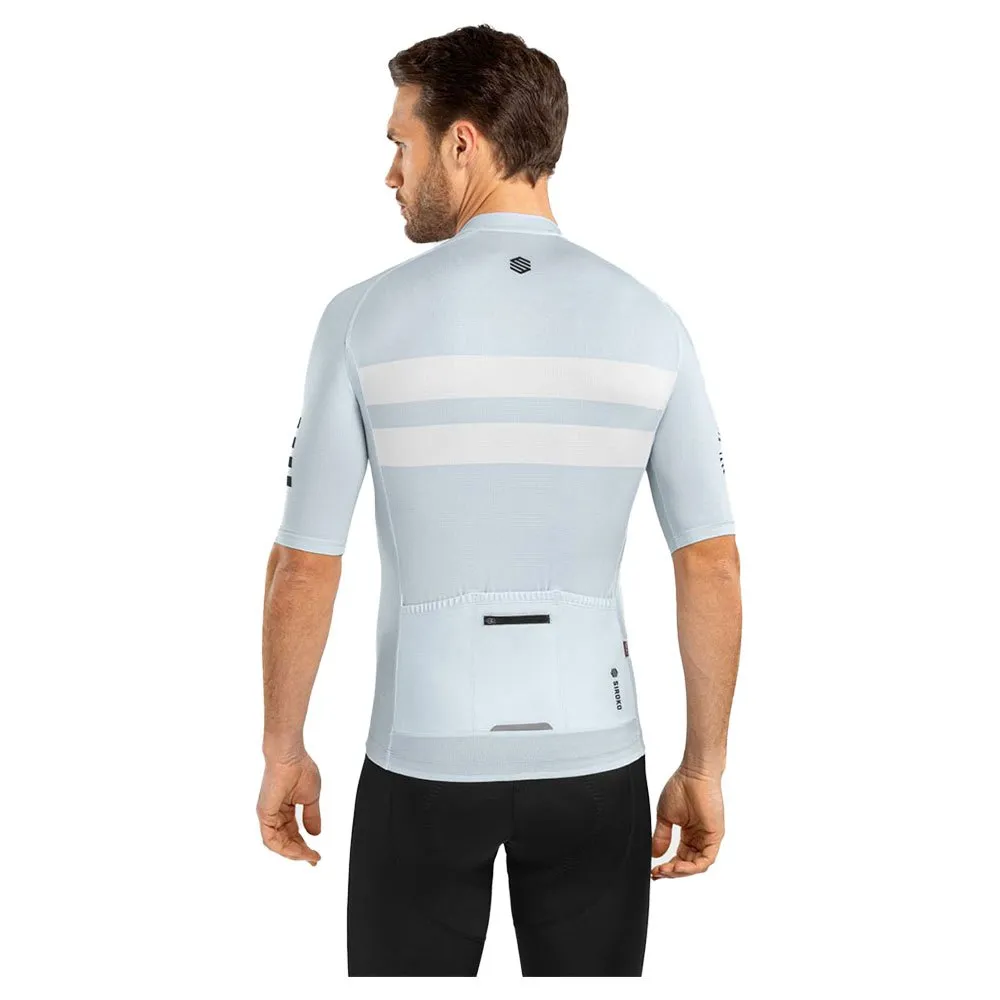 Siroko M3 Bealach Kort Ermet Trøye, Light blue / white, XL