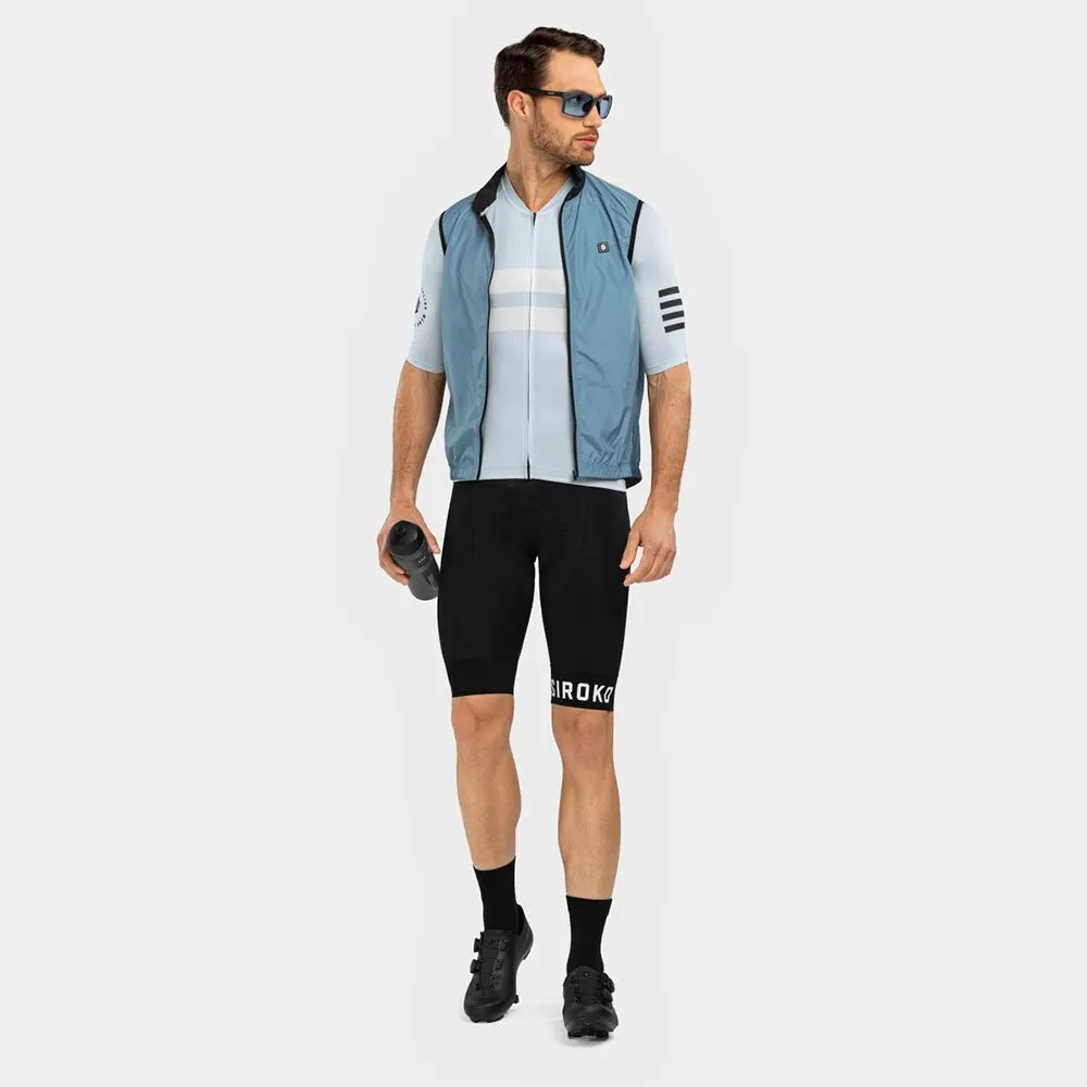 Siroko M3 Bealach Kort Ermet Trøye, Light blue / white, XL