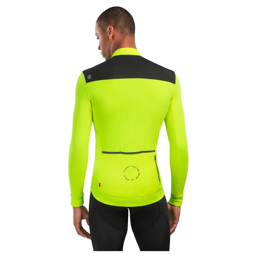 Siroko M4 Atlantis Langermet Trøye, Yellow / black, M