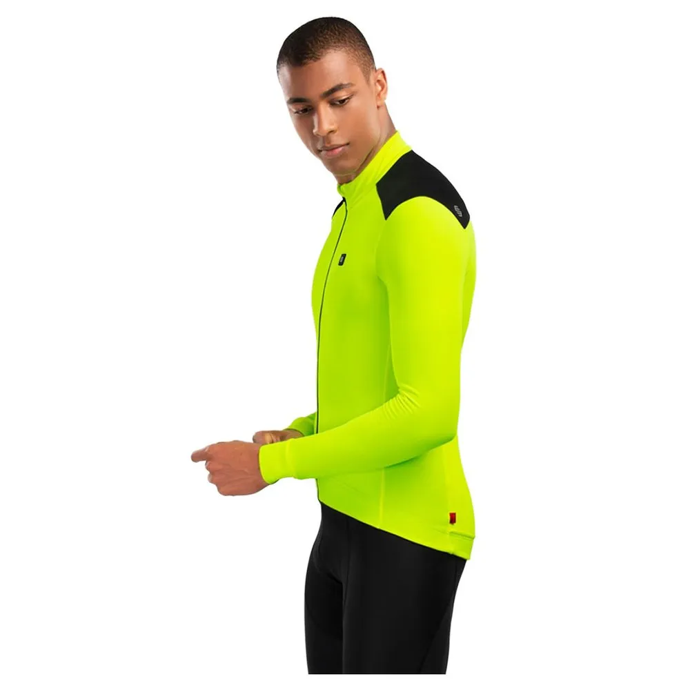 Siroko M4 Atlantis Langermet Trøye, Yellow / black, M