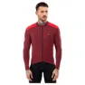 Siroko M4 Echelon Langermet Trøye, Maroon / red, S