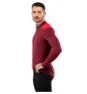 Siroko M4 Echelon Langermet Trøye, Maroon / red, S
