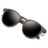 Siroko Maui Polariserte Solbriller, Brown / black, Black Mirror