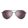 Siroko Navigli Solbriller, Black / purple, Purple Mirror