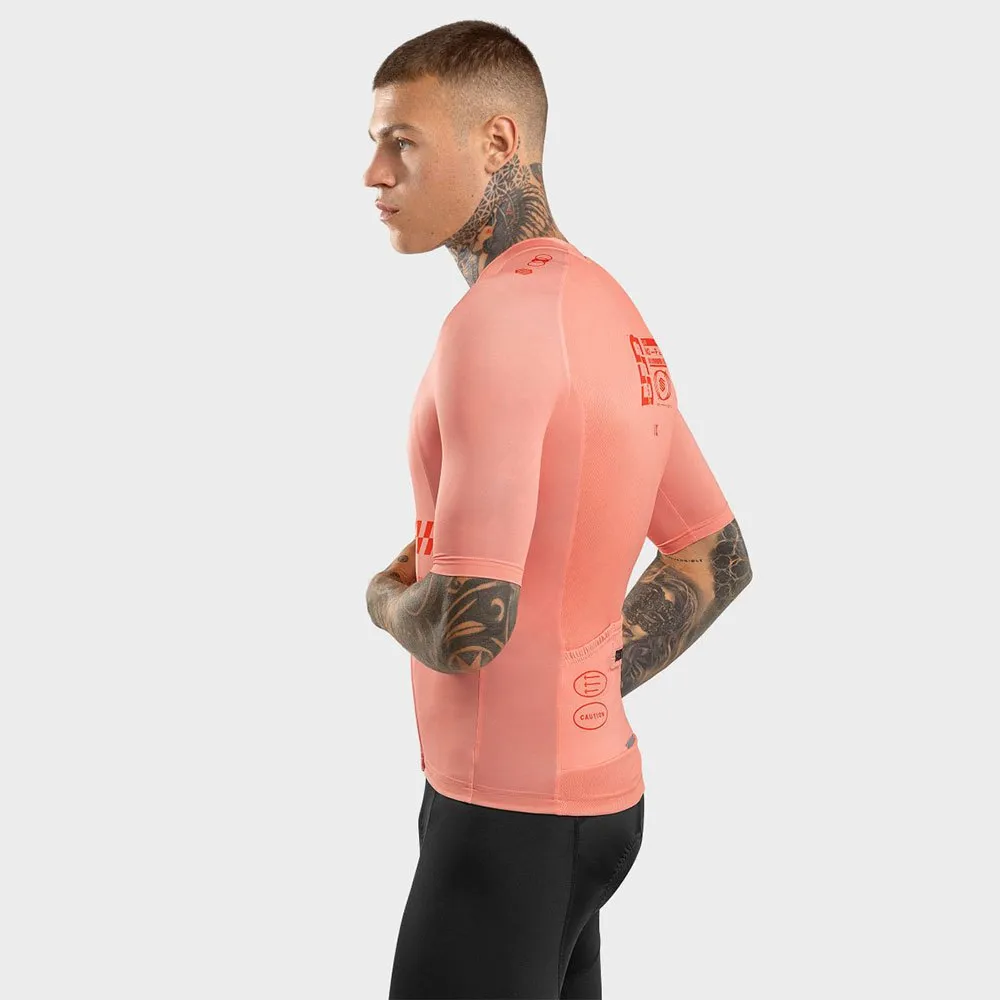 Siroko Nmd Keirin Kort Ermet Trøye, Orange Siroko Nmd Keirin Kort Ermet Trøye, Orange