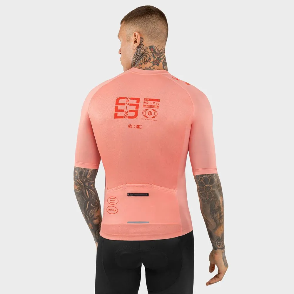 Siroko Nmd Keirin Kort Ermet Trøye, Orange Siroko Nmd Keirin Kort Ermet Trøye, Orange