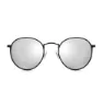Siroko Notting Hill Solbriller, Black / grey, Grey Mirror