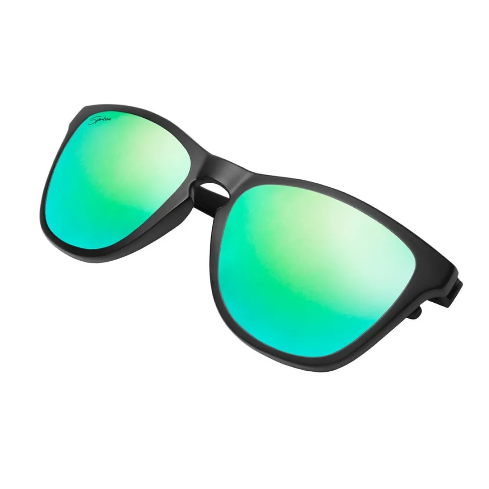 Siroko Oahu Polariserte Solbriller, Black, Turquoise/CAT3