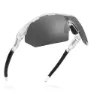 Siroko Pacific Coast Highway Fotokromatiske Polariserte Solbriller, Clear, Black/CAT1-3
