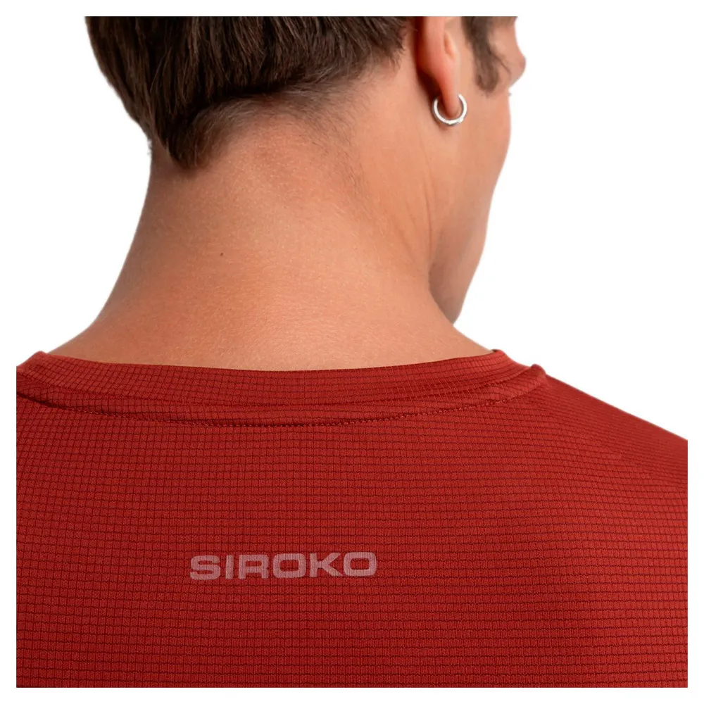 Siroko Reserve Maroon Langarmet T-skjorte Siroko Reserve Maroon Langarmet T-skjorte