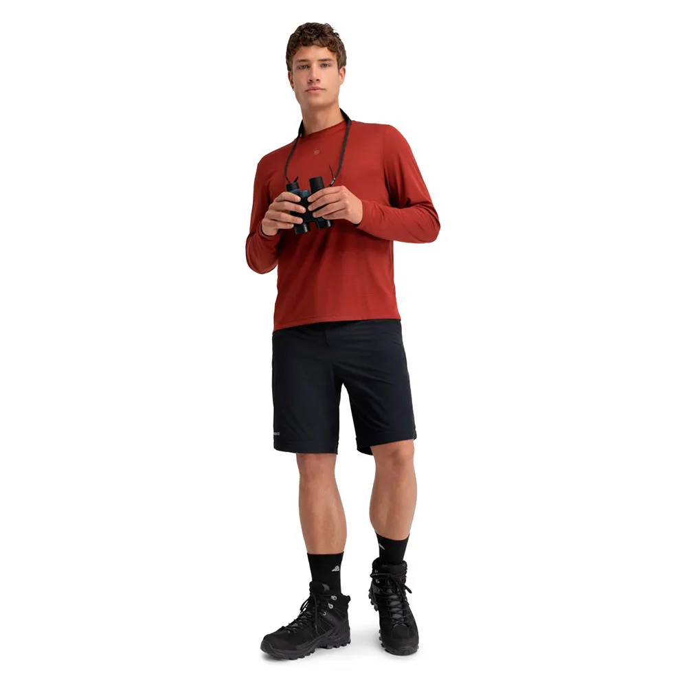 Siroko Reserve Maroon Langarmet T-skjorte