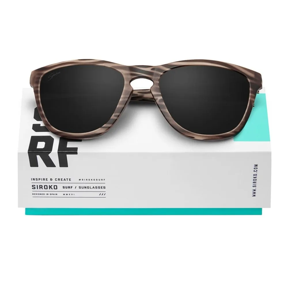Siroko Rodiles Polariserte Solbriller, Brown, Black/CAT3