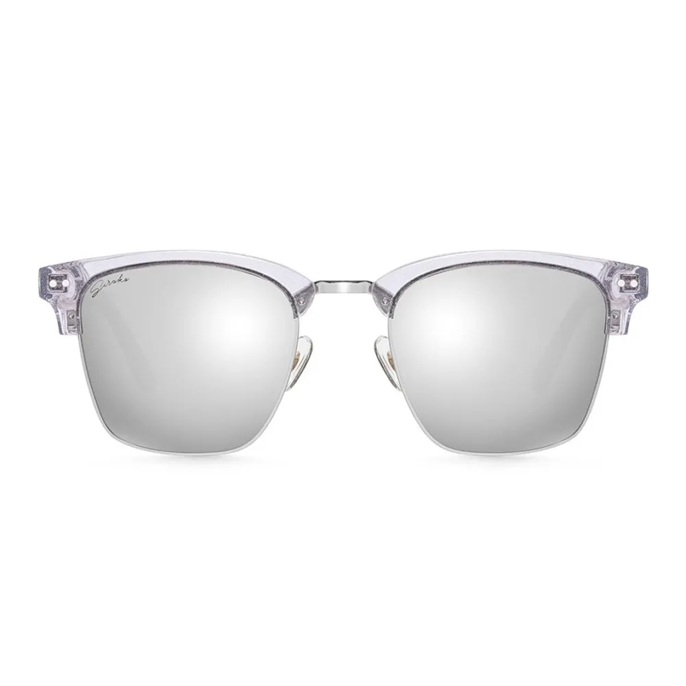 Siroko Skyline Solbriller, White / grey, Grey Mirror/CAT2 Siroko Skyline Solbriller, White / grey, Grey Mirror/CAT2