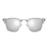 Siroko Skyline Solbriller, White / grey, Grey Mirror/CAT2