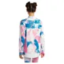 Siroko Slush Watercolor Langarmet Baselag, Gum pink / electric blue