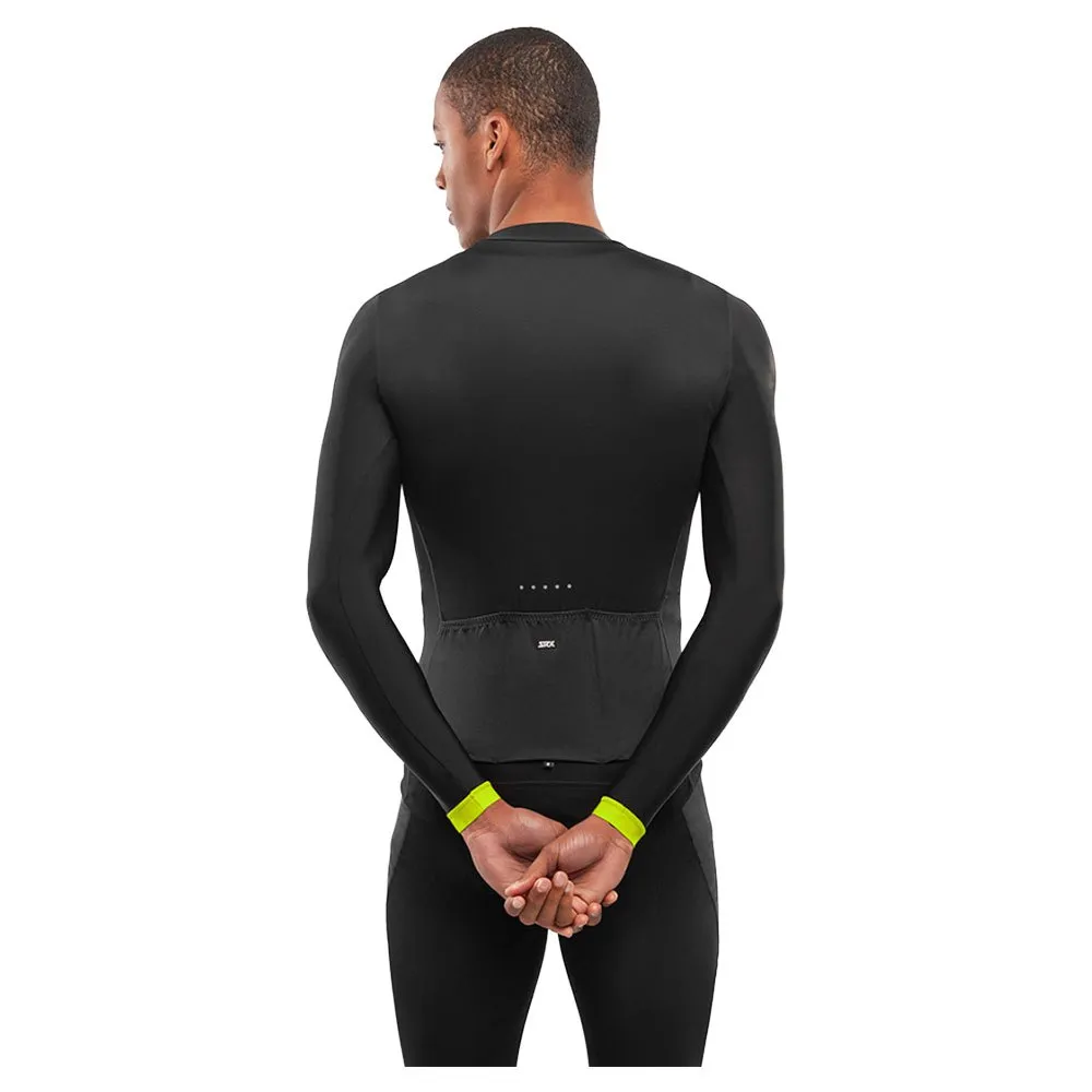 Siroko Srx Pro Kühtai Langermet Trøye, Black / yellow, M