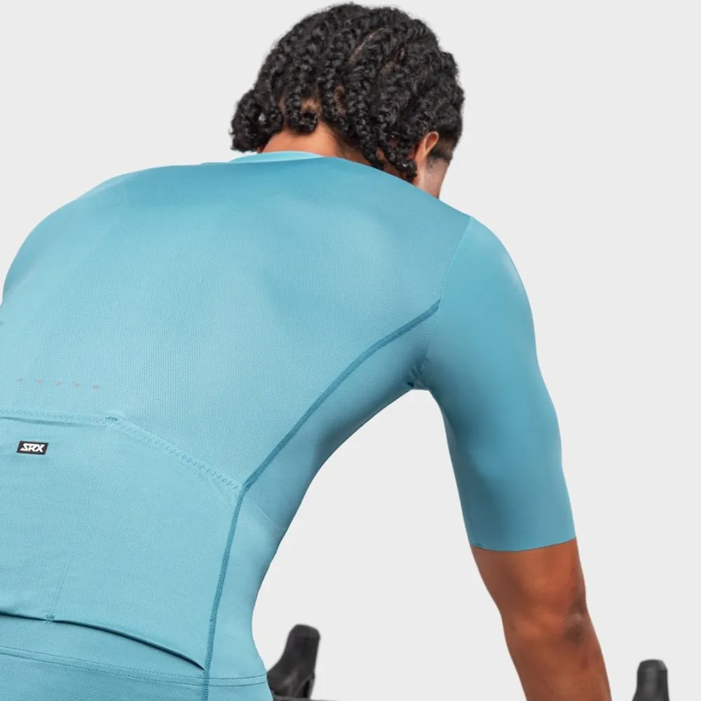 Siroko Srx Pro Rolle Kort Ermet Trøye, Blue, XL