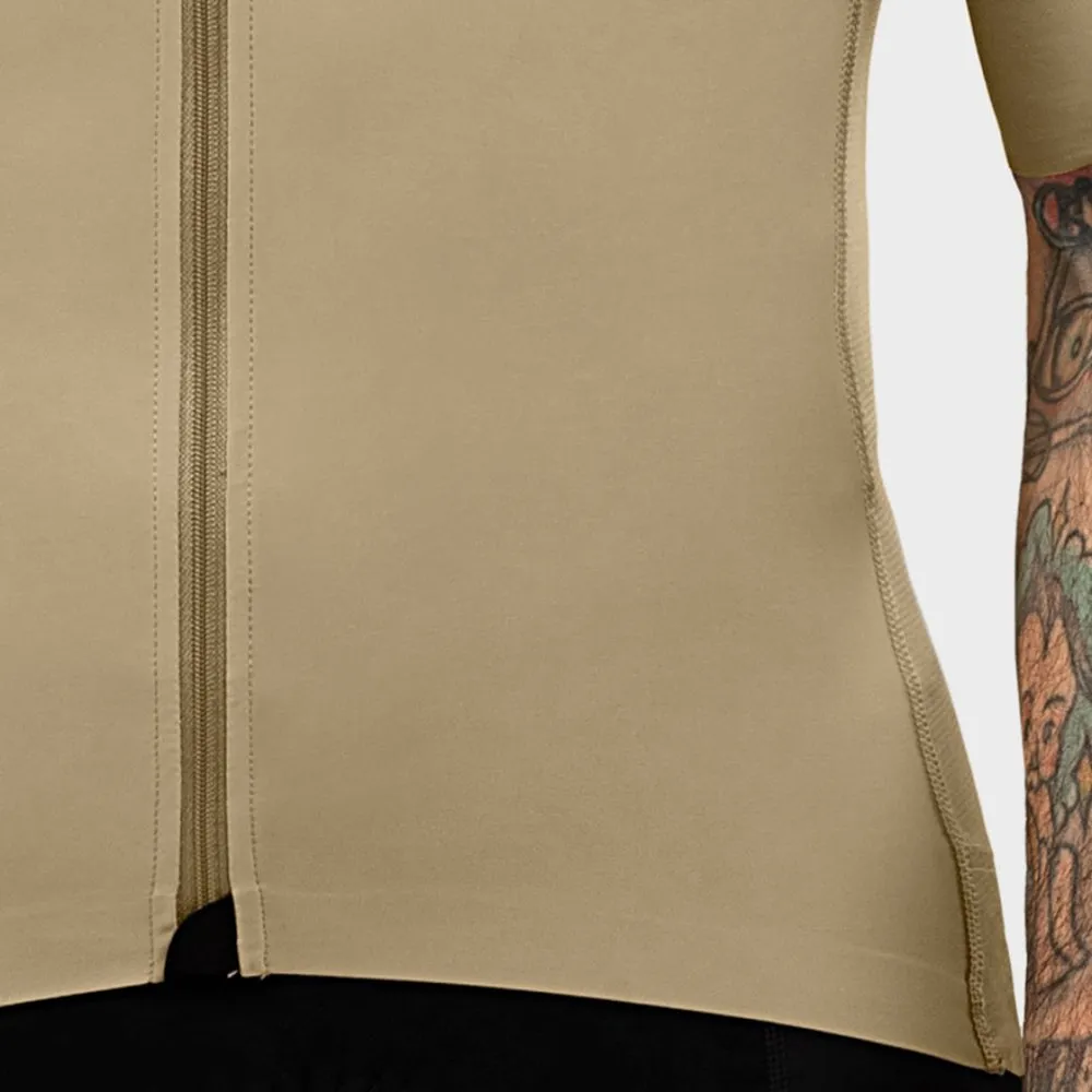 Siroko Srx Pro Somport Kort Ermet Trøye, Beige, XL