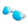 Siroko Superliga Solbriller, White, Light Blue Mirror