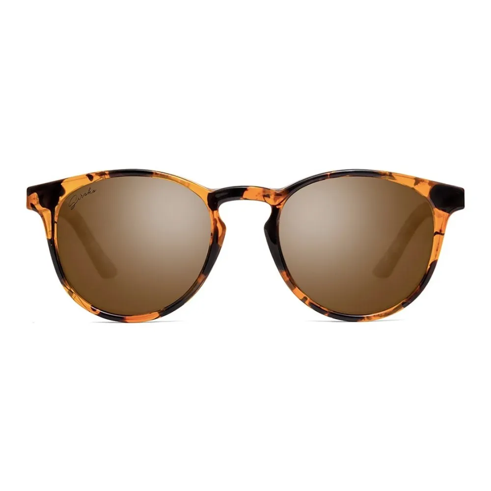 Siroko Tarifa Polariserte Solbriller, Brown, Brown Mirror