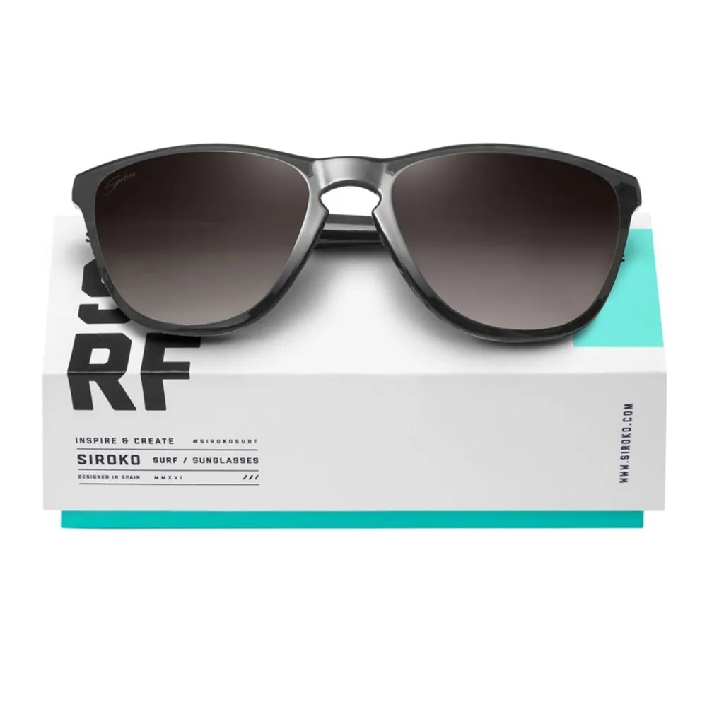 Siroko Teahupoo Solbriller, Black, Black Mirror Siroko Teahupoo Solbriller, Black, Black Mirror