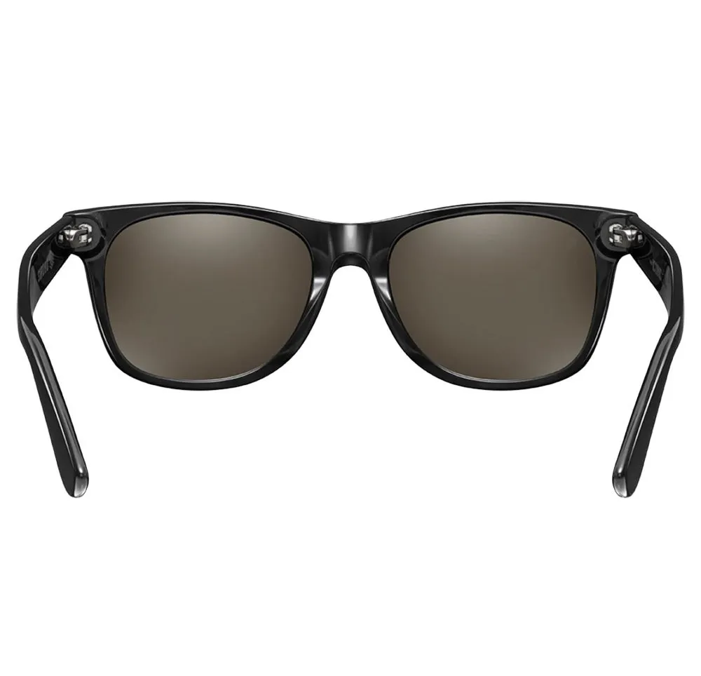 Siroko The City Solbriller, Black / blue, Blue Mirror/CAT3