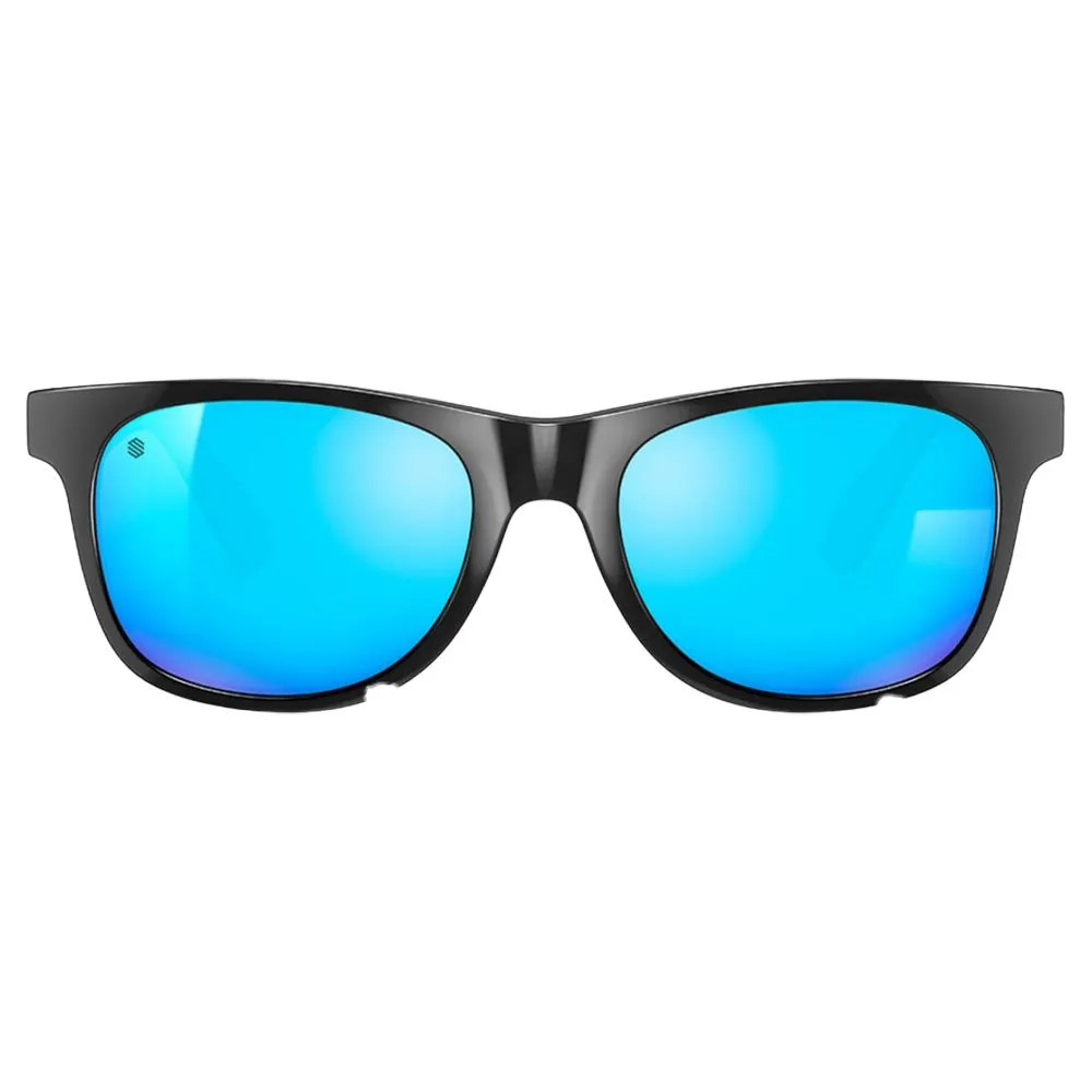 Siroko The City Solbriller, Black / blue, Blue Mirror/CAT3