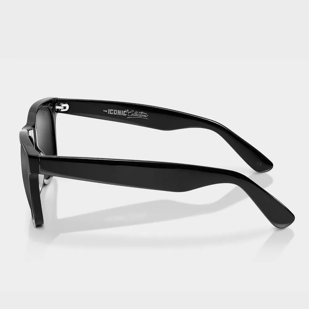Siroko Total Black Solbriller, Black, Black Mirror/CAT3 Siroko Total Black Solbriller, Black, Black Mirror/CAT3